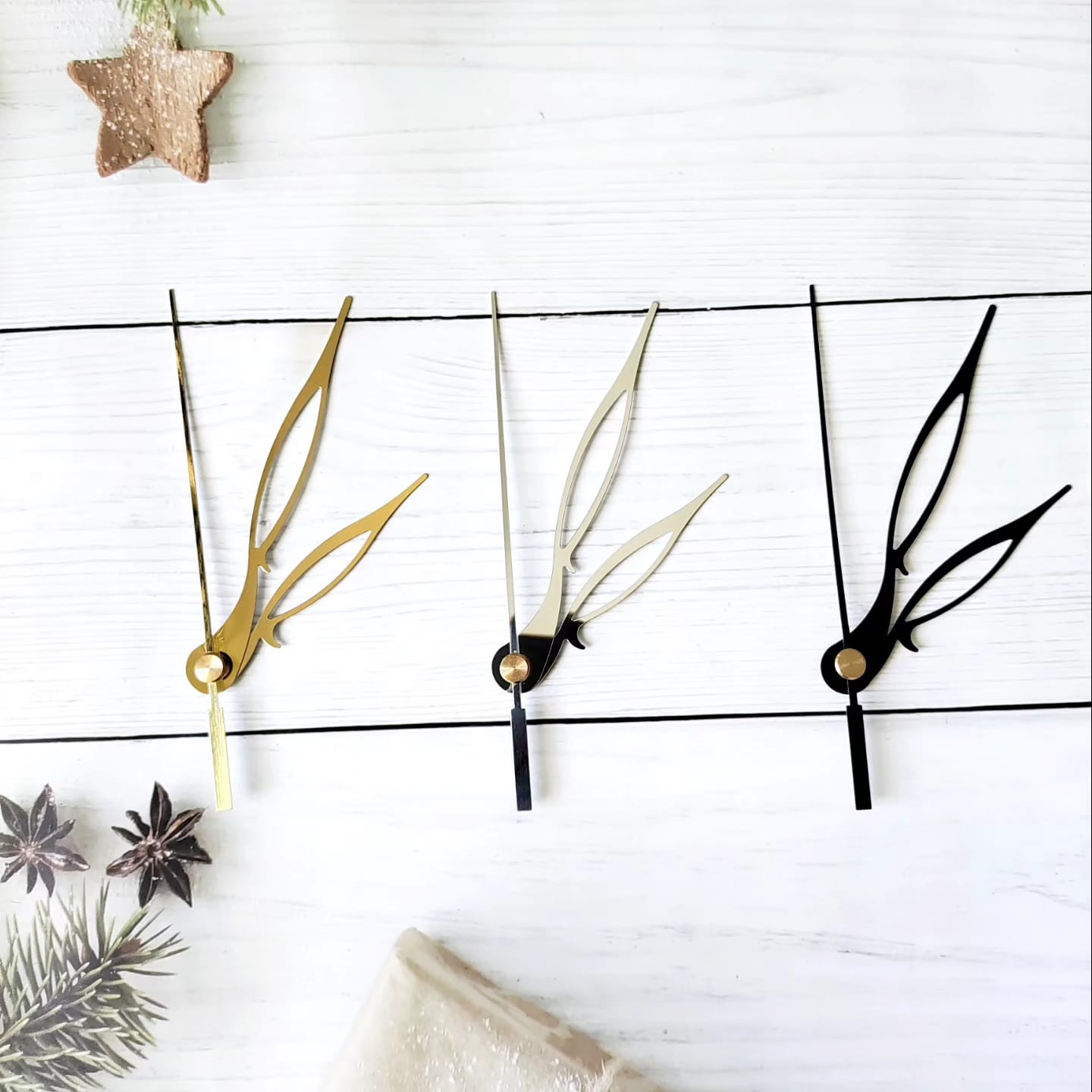 Clock hands Design 8