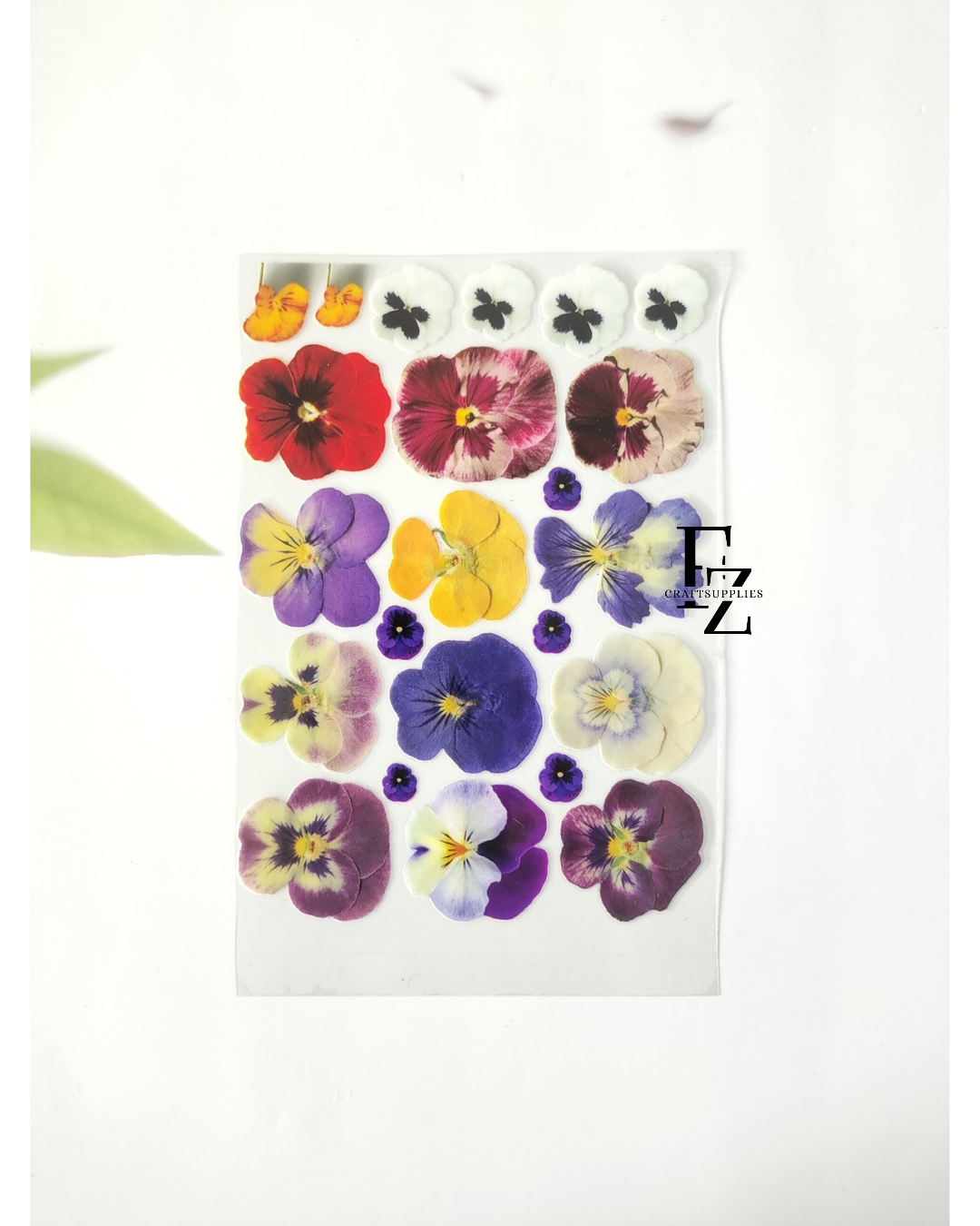 Mix Flower Peel off Sticker