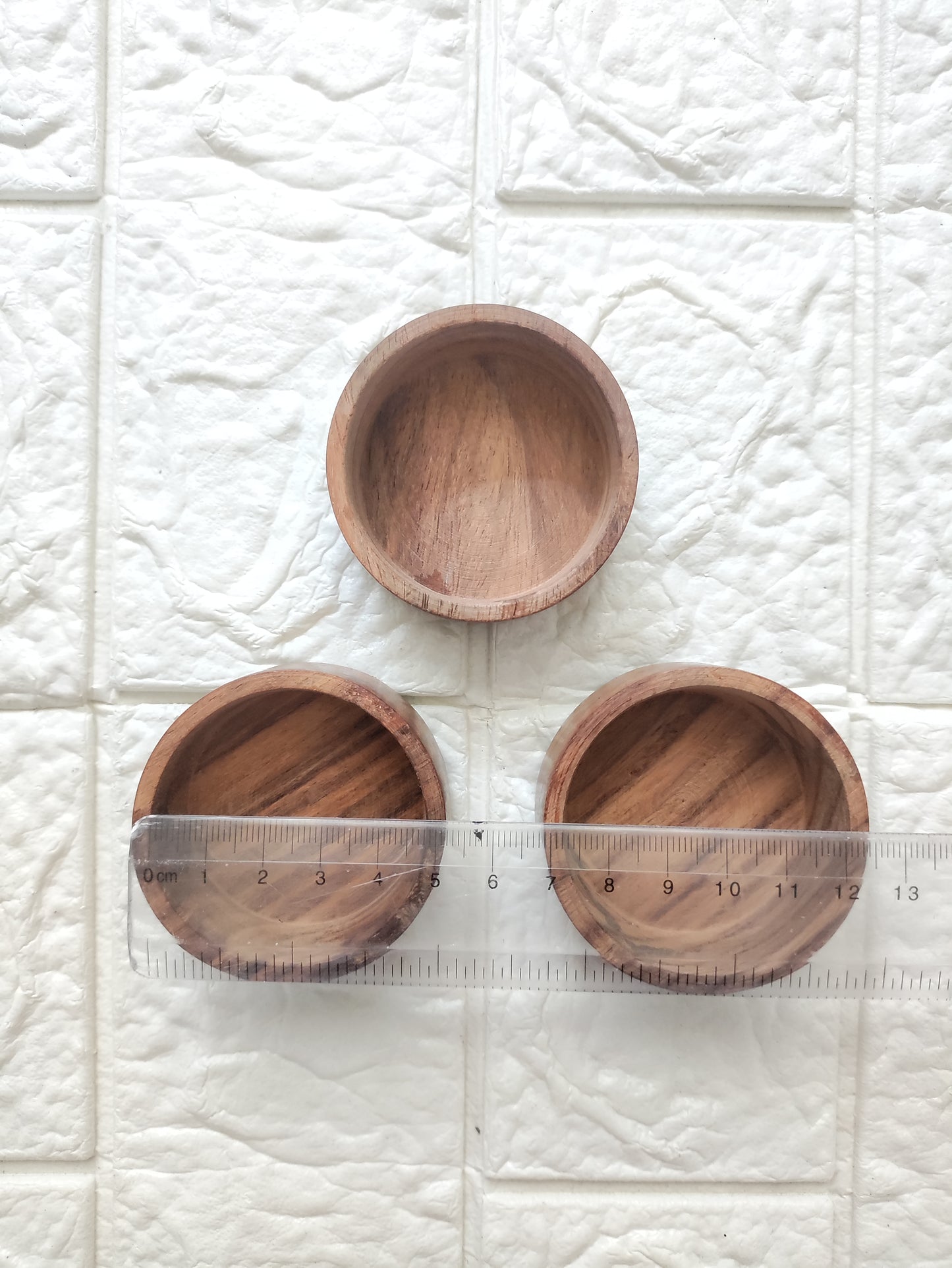 Small Wooden Bowl For Candles