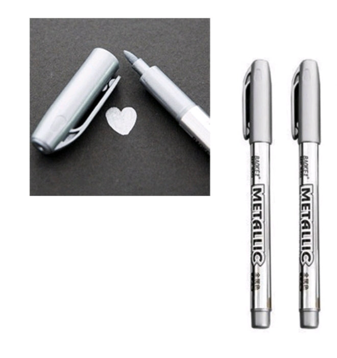 Metallic Silver Pen for Crafts