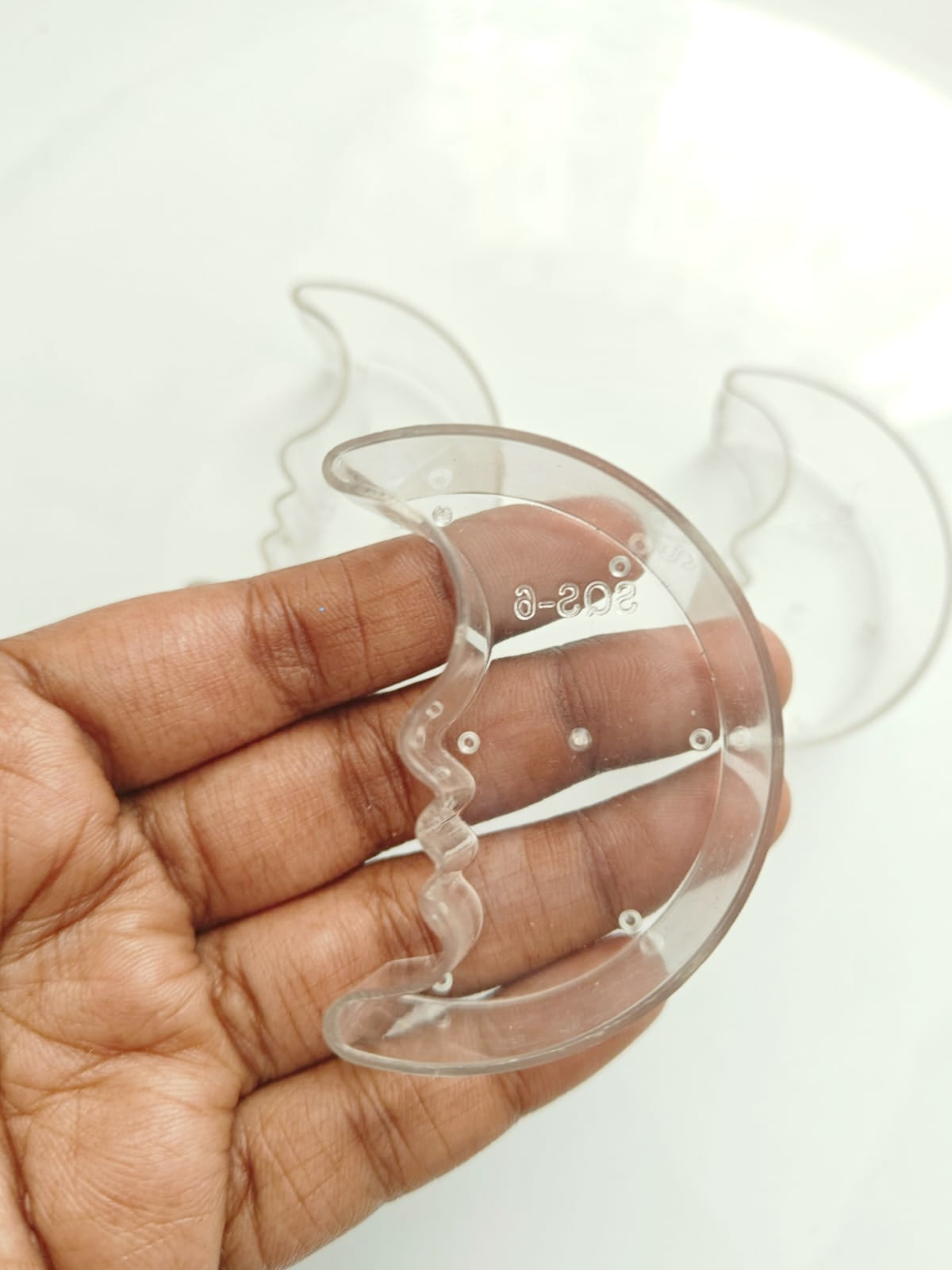 Crescent Polycarbonate Cup for Candle Making - 1 Piece