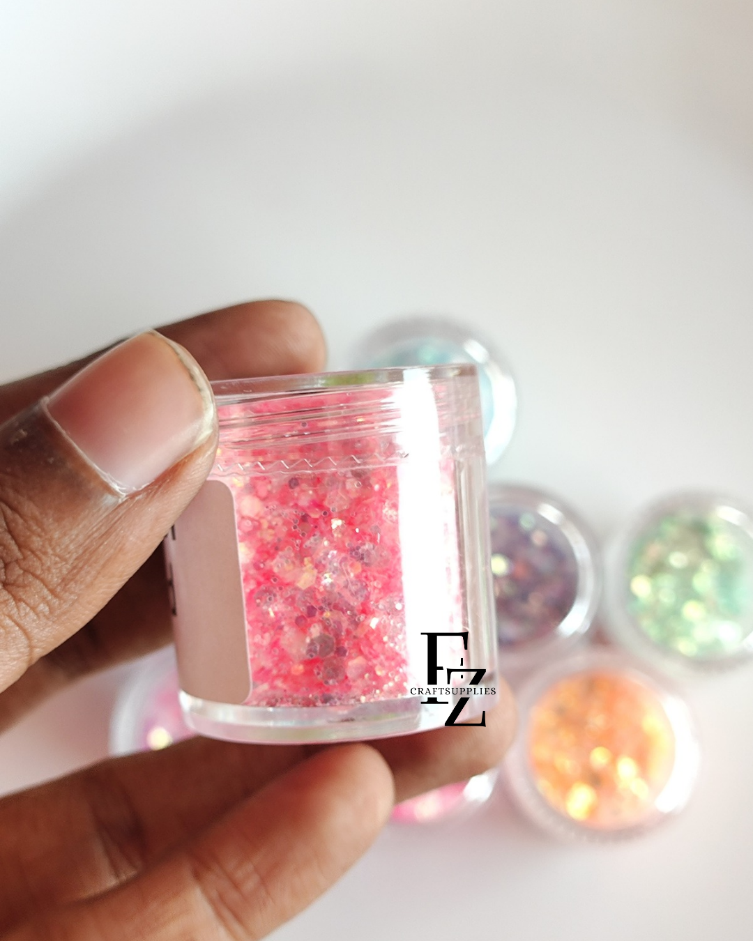 Shimmer Glitter Chunks - Set of 10