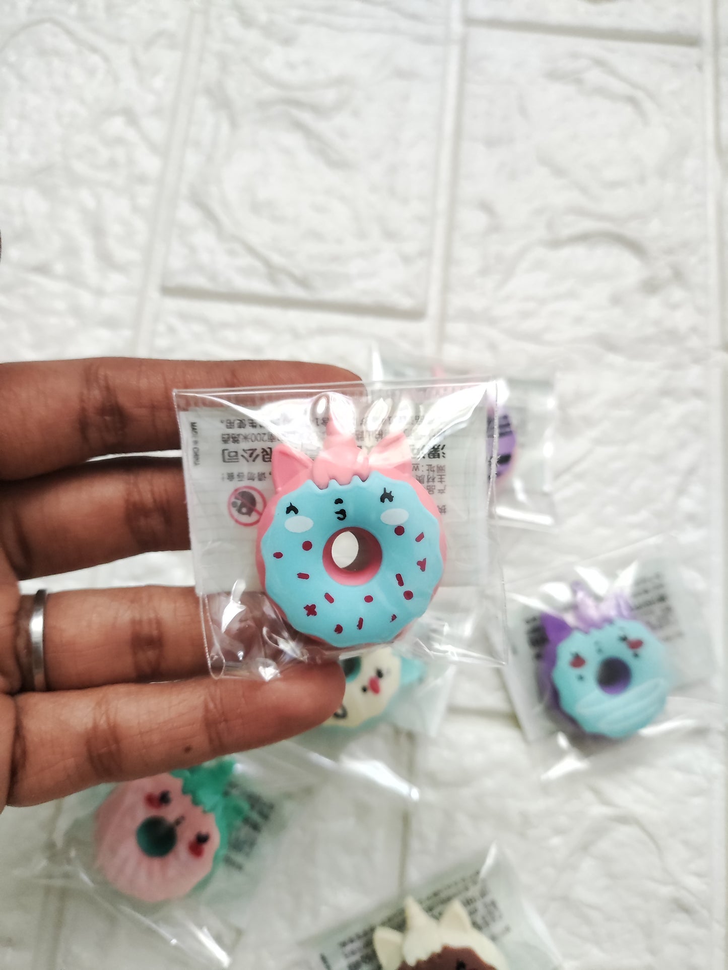 Donut Eraser - 6 Pieces