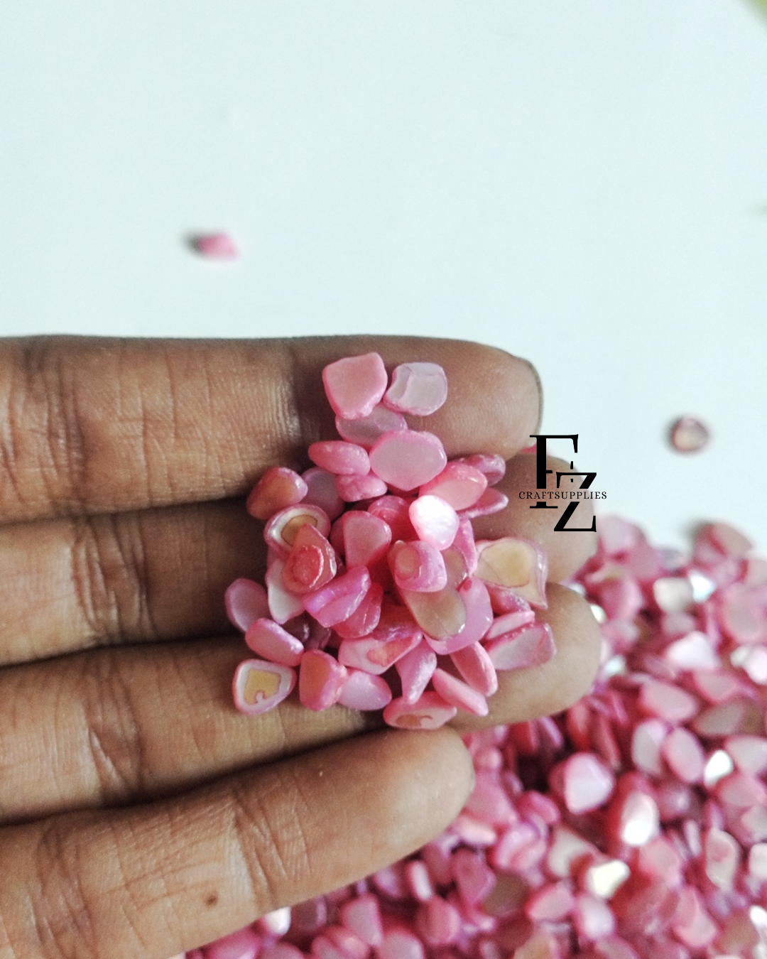 L-Pink Shell Granules
