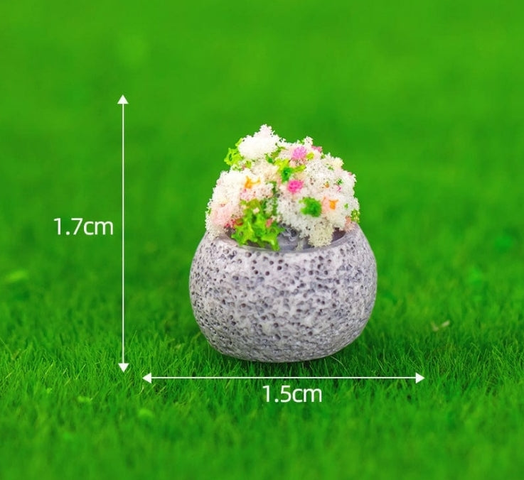 ceramic mini flower pots Mini Flower Pot Miniature