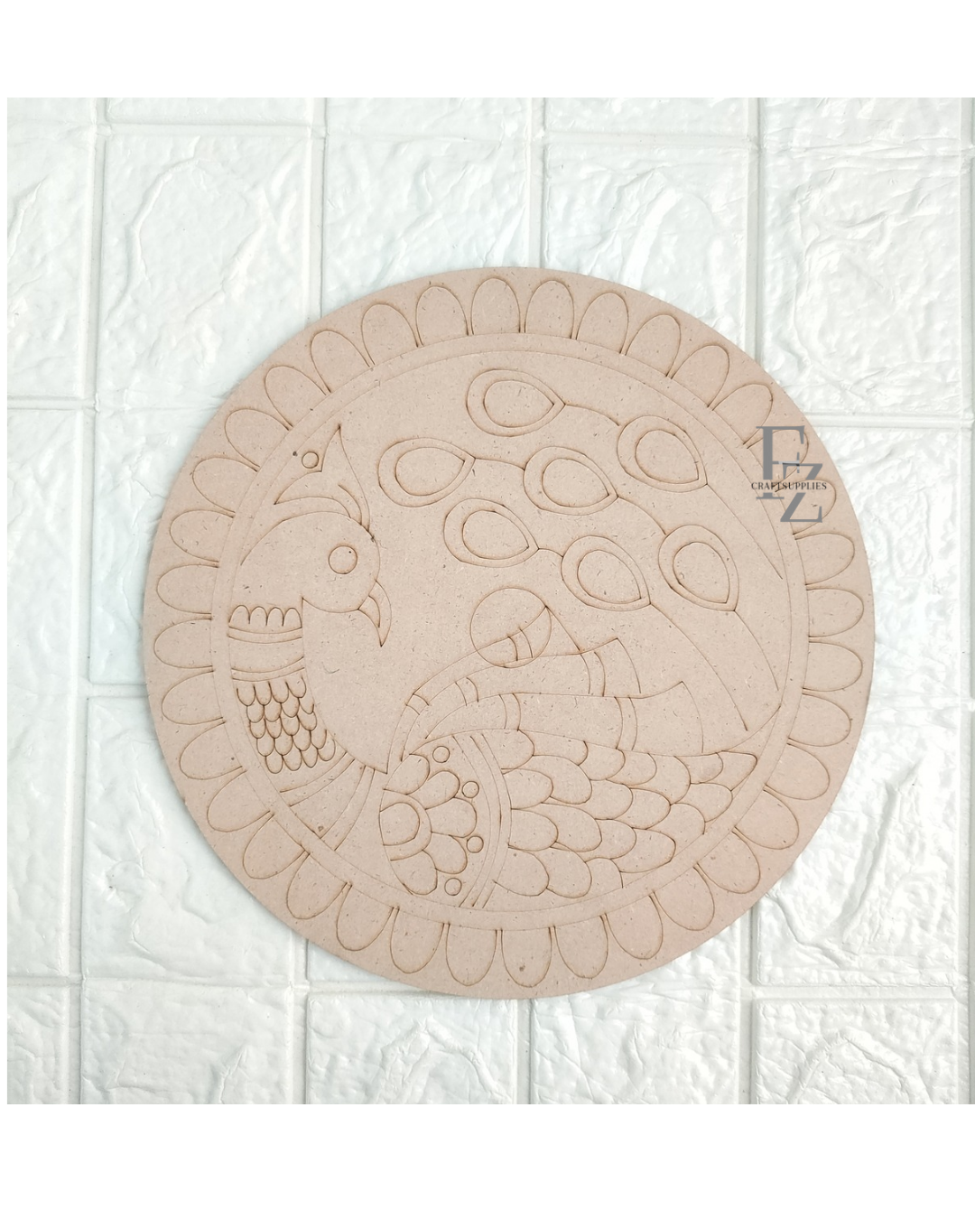 Pre-marked MDF 10 Inches - D1