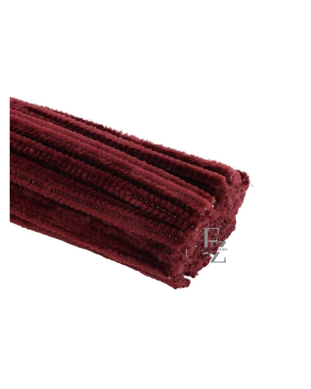 Pipe Cleaner Maroon - 1 Pack (100 pcs)