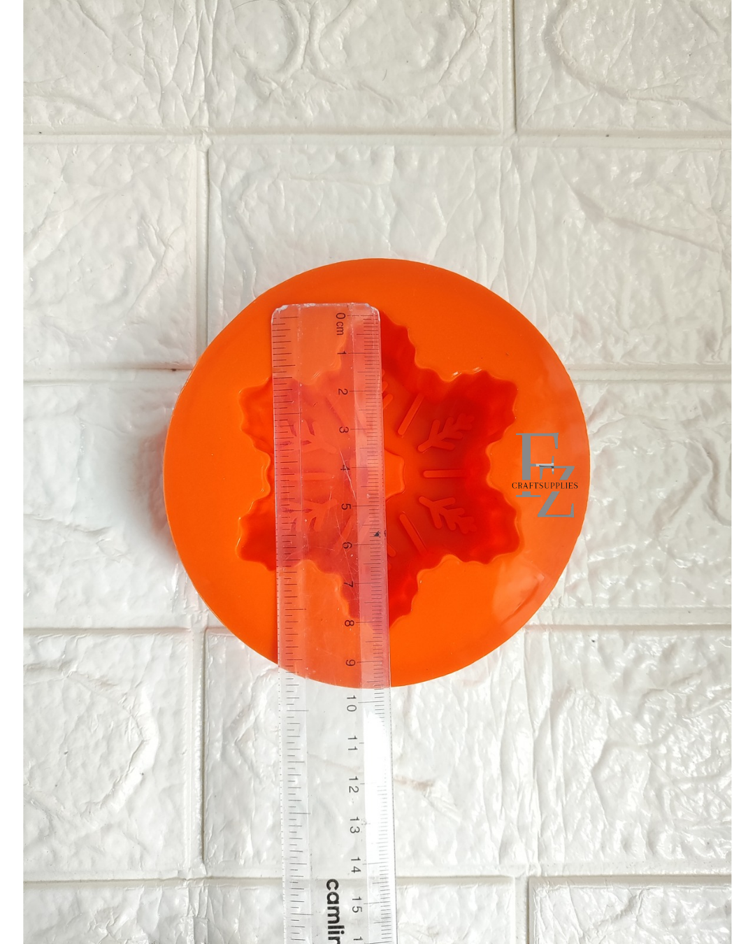 Snow Flake Christmas Candle Mould