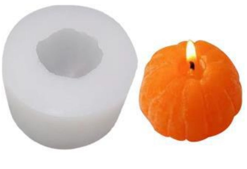 Small Orange Candle Mould