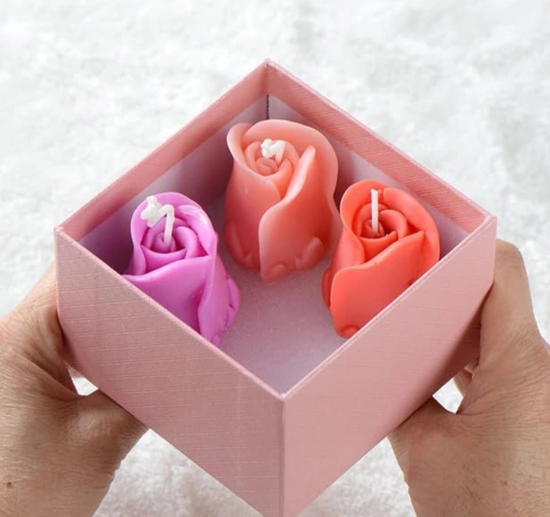 Big Tulip Flower Candle Mould
