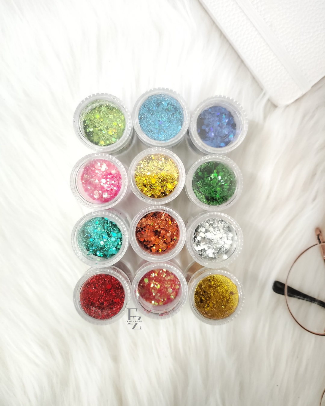 Glitter Chunks Combo - 12 shades