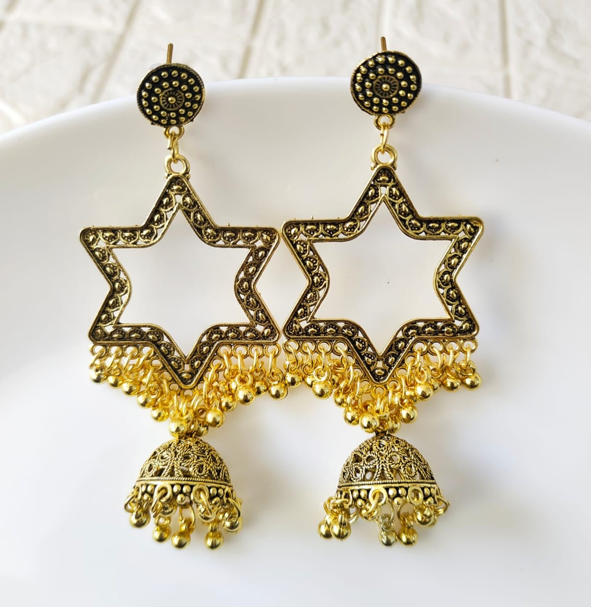 Star Hanging Jhumka Base