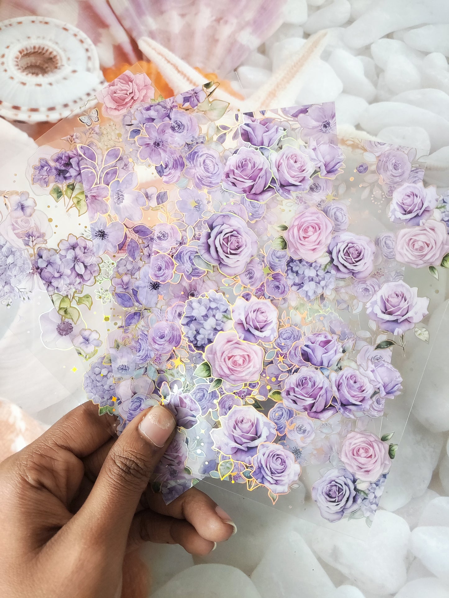 Flower Sheet Lavendar