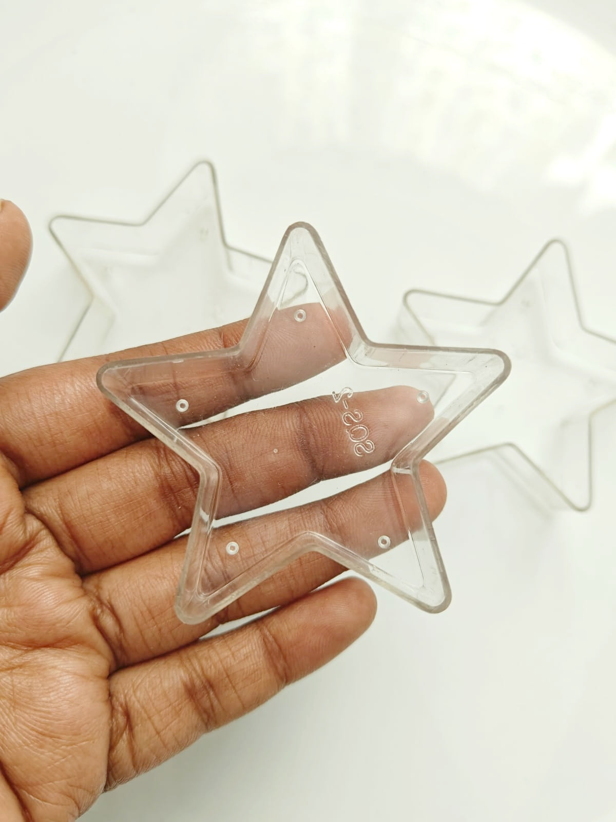 Star Polycarbonate Cup for Candle Making - 1 Piece