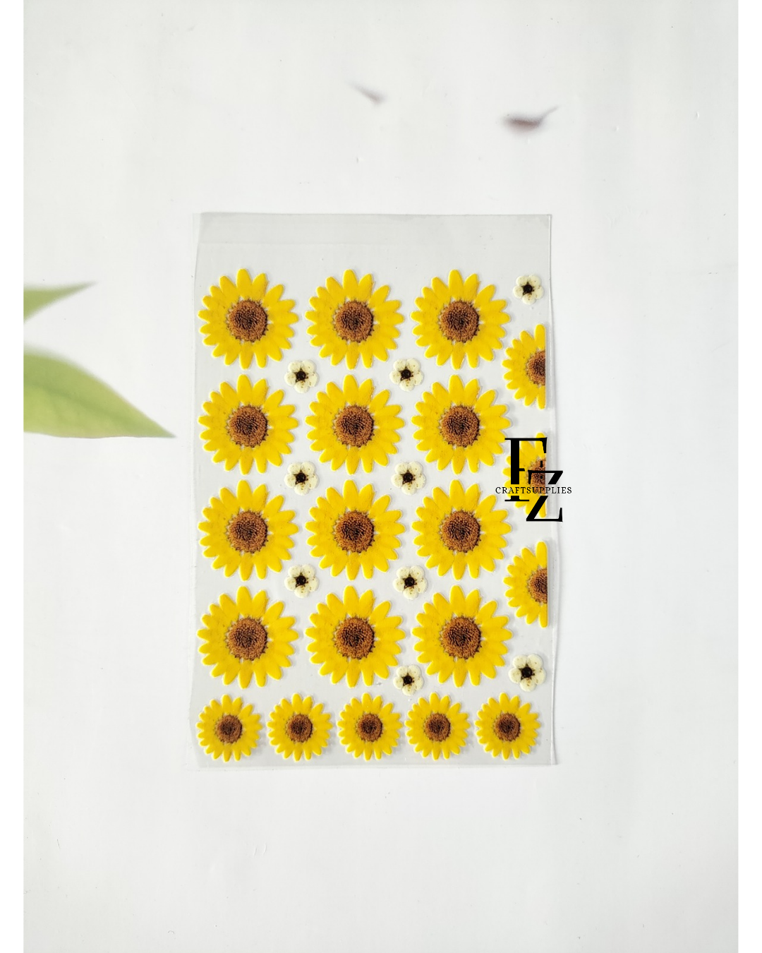 Yellow Daisy Peel off Sticker