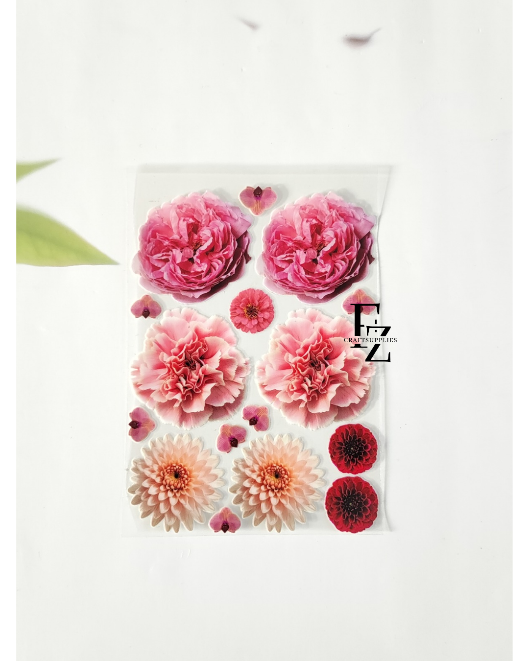 Mix Flower Peel off Sticker