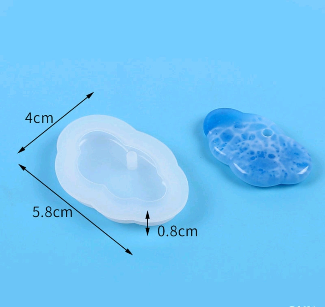 Cloud Keychain Mould