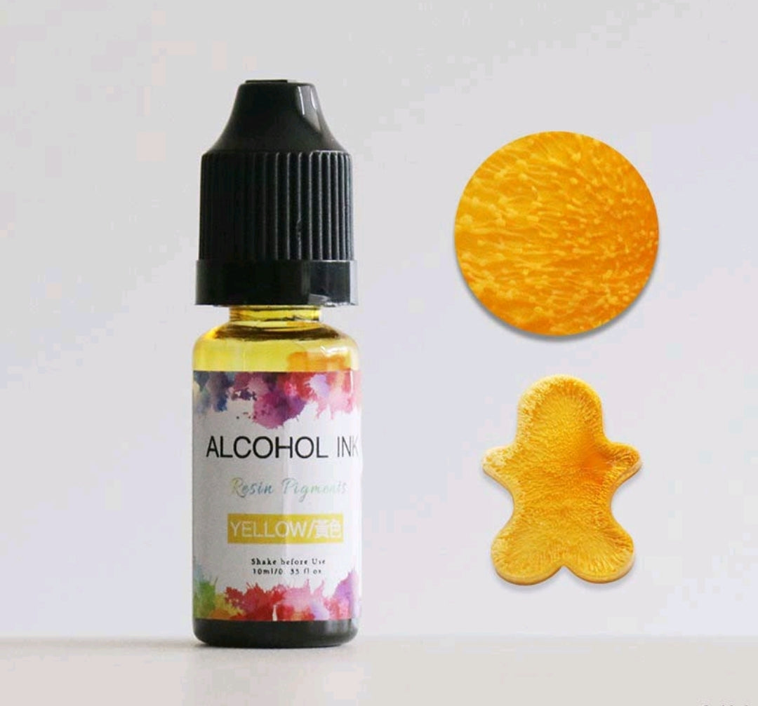 Alcohol Ink 10ml - Yellow