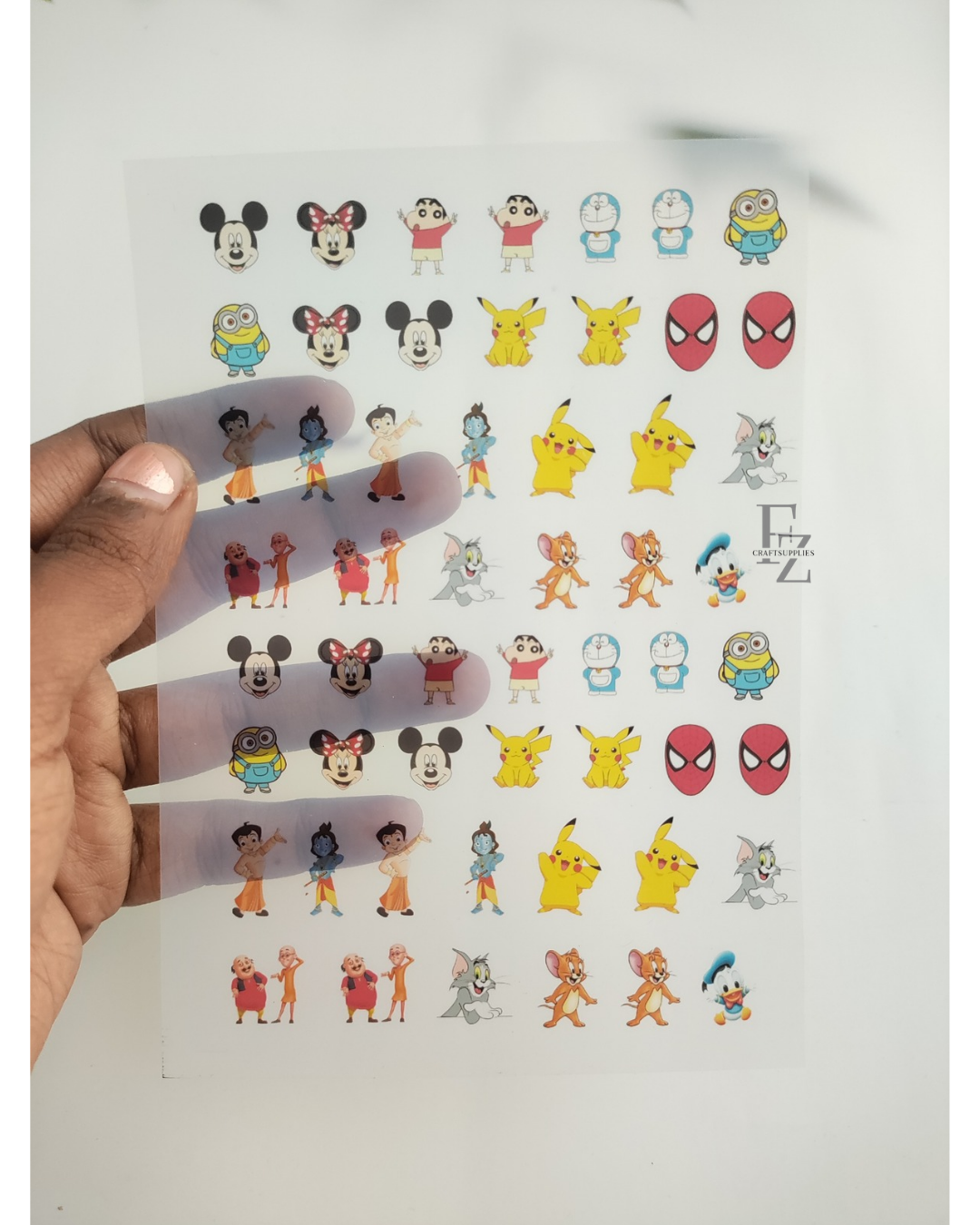 Cartoon Insert Sheet A6 - D60