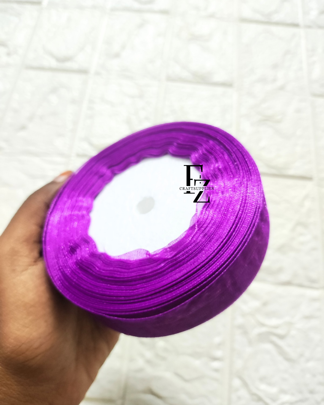 Organza Ribbon - Violet