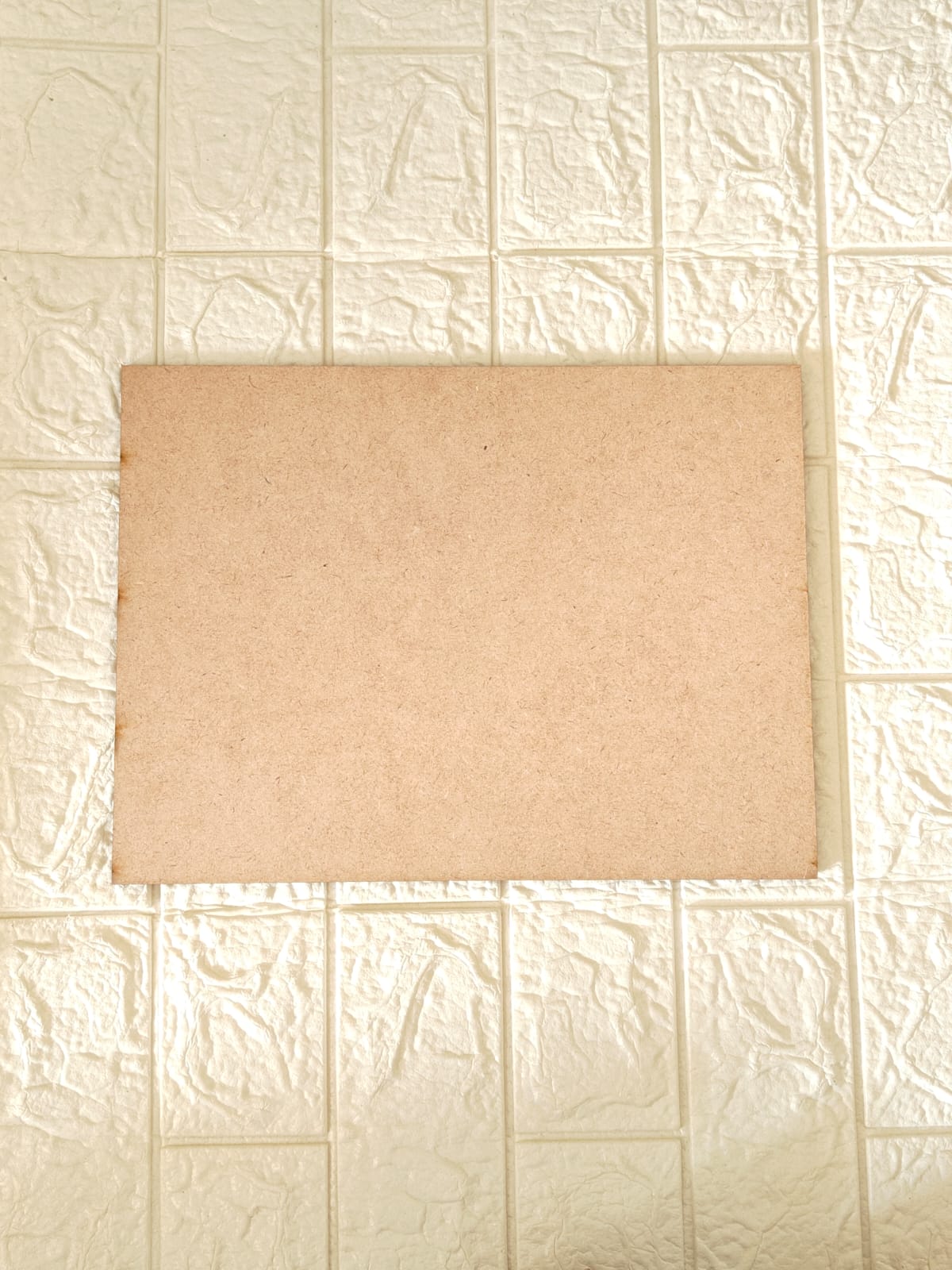 Rectangle Name Plate Mdf Base 9*12 Inches