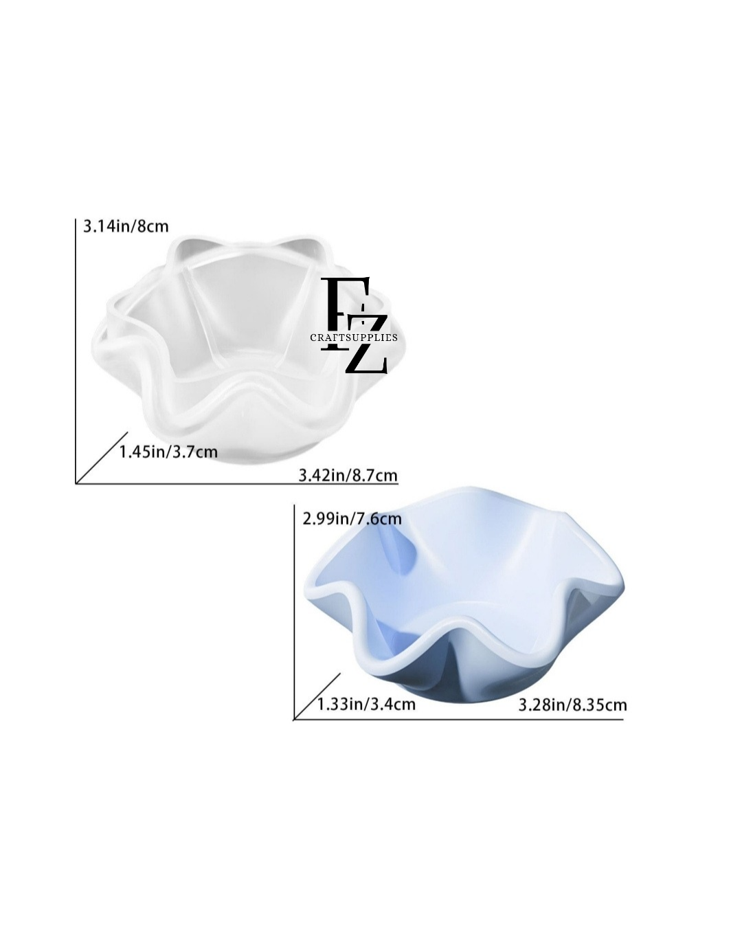 Irregular Trinket Flower Mould