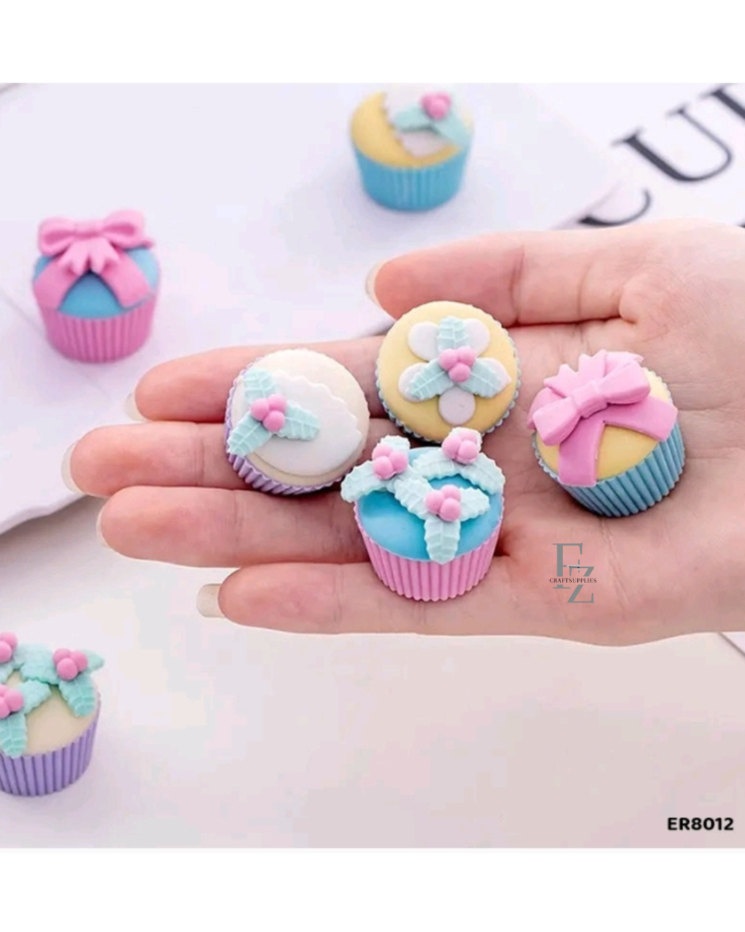 Cup Ice Cream Eraser - Pack of 4