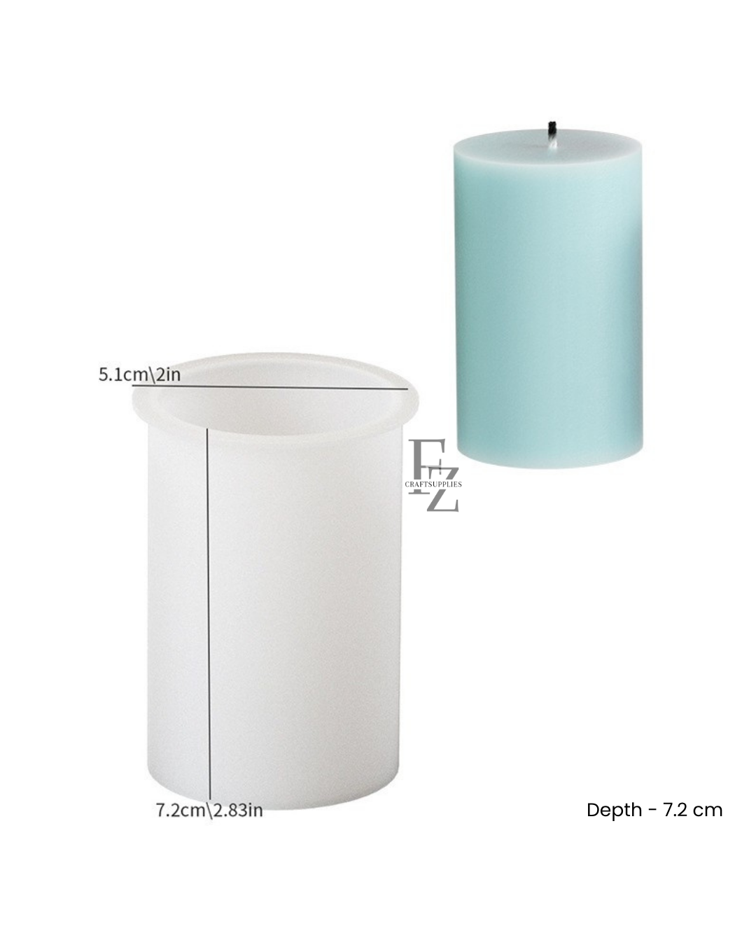 Cylindrical Candle Mould