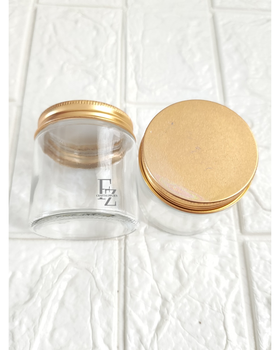 Candle Tin Jar with Gold Cap - 120ML