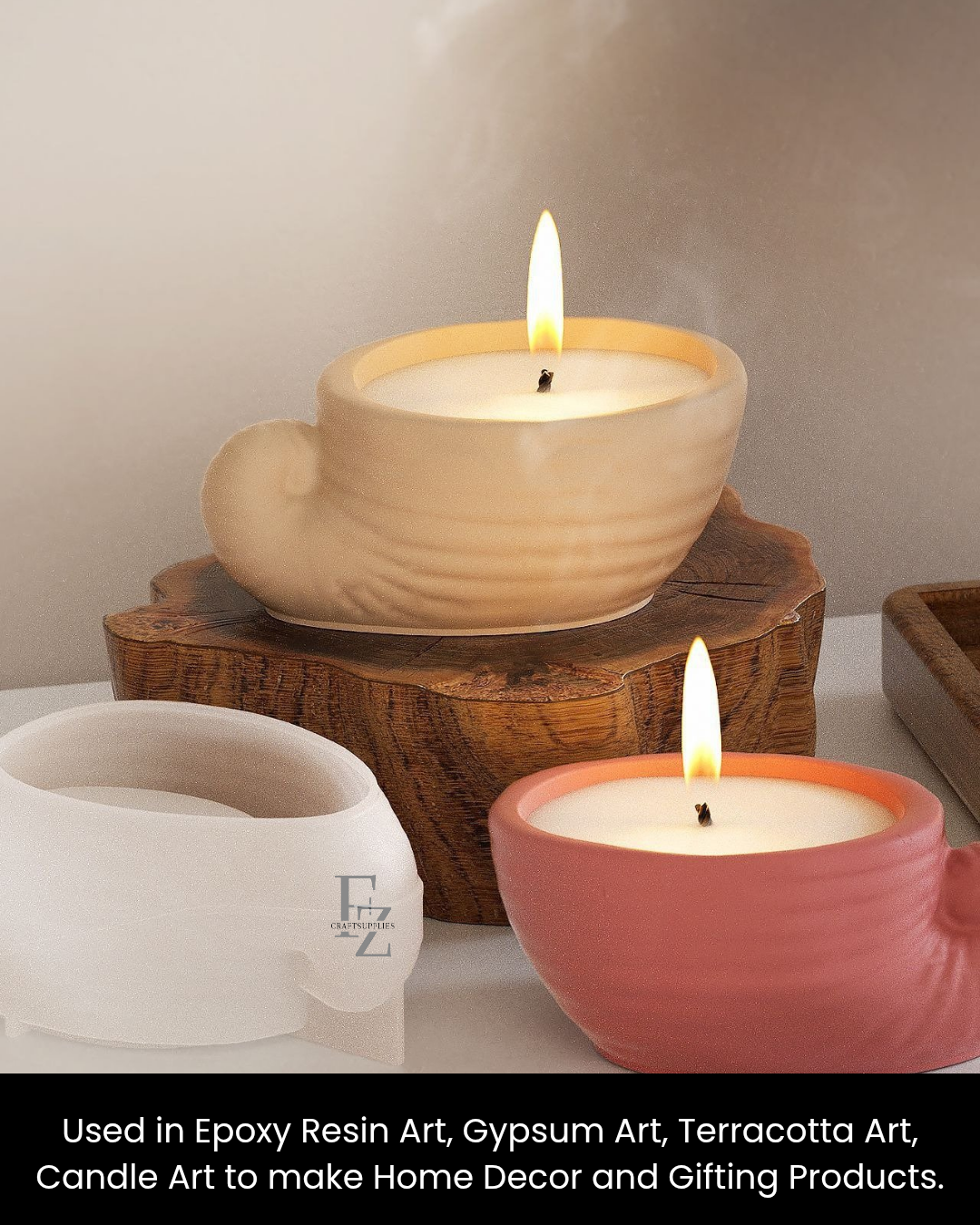 Swirl Stripped Conch Shell Mould