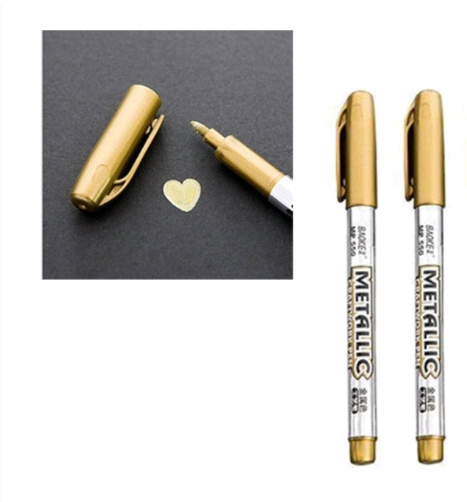Metallic Gold Pen for Crafts