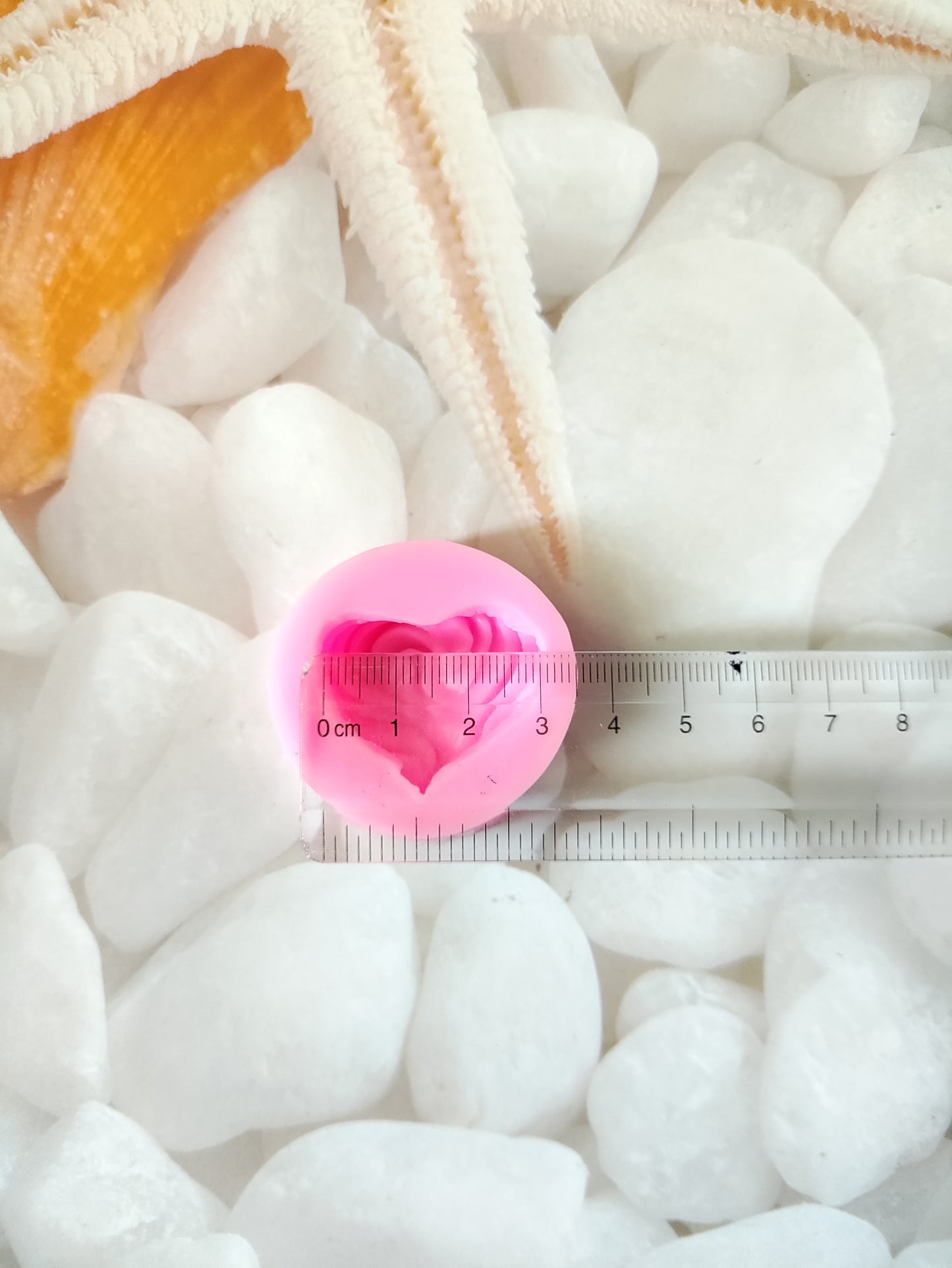 Small Heart Candle Mould