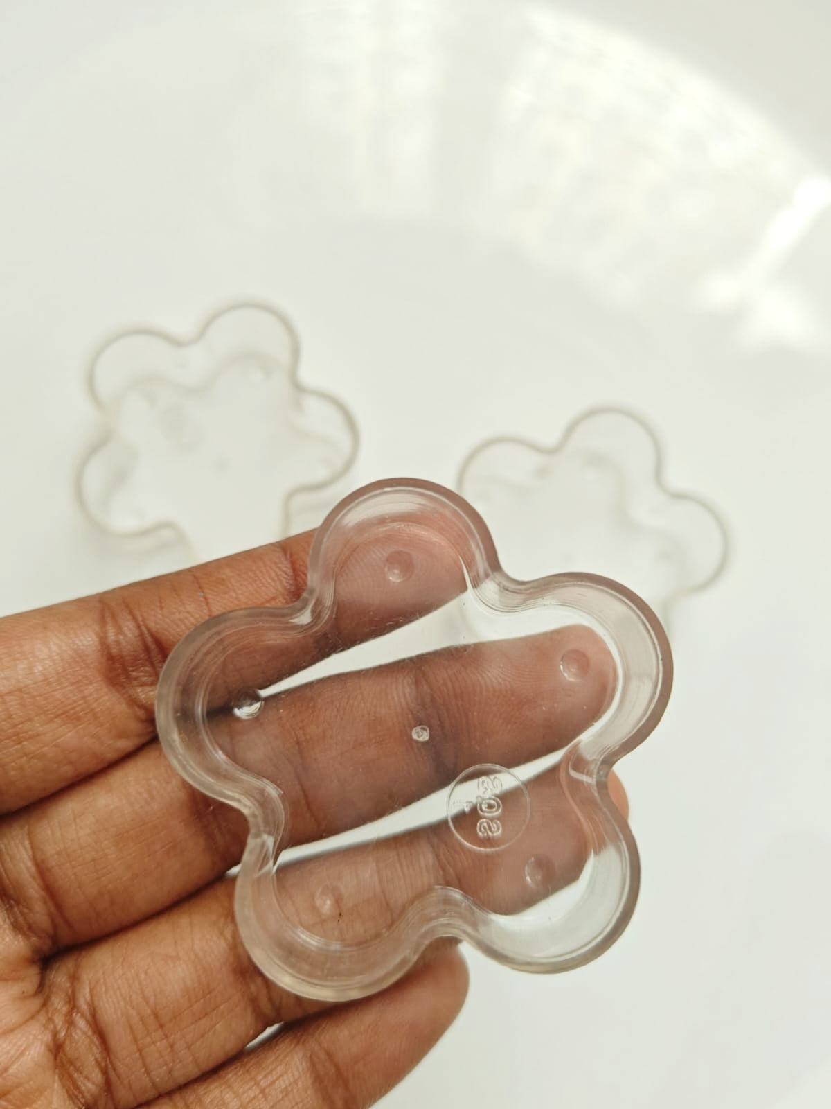 Flower Polycarbonate Cup for Candle Making - 1 Piece