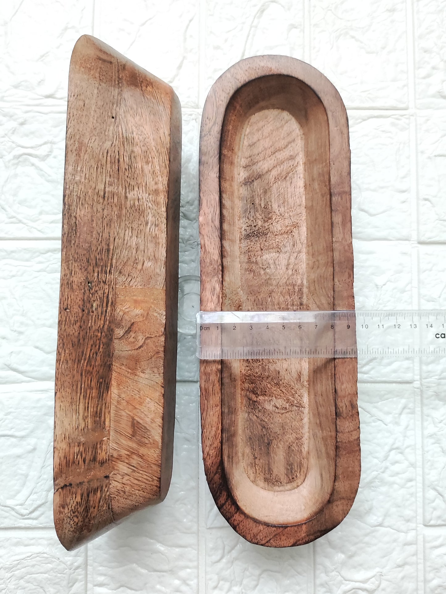 Boat Wooden Bowl for Candle Making - 1 Piece