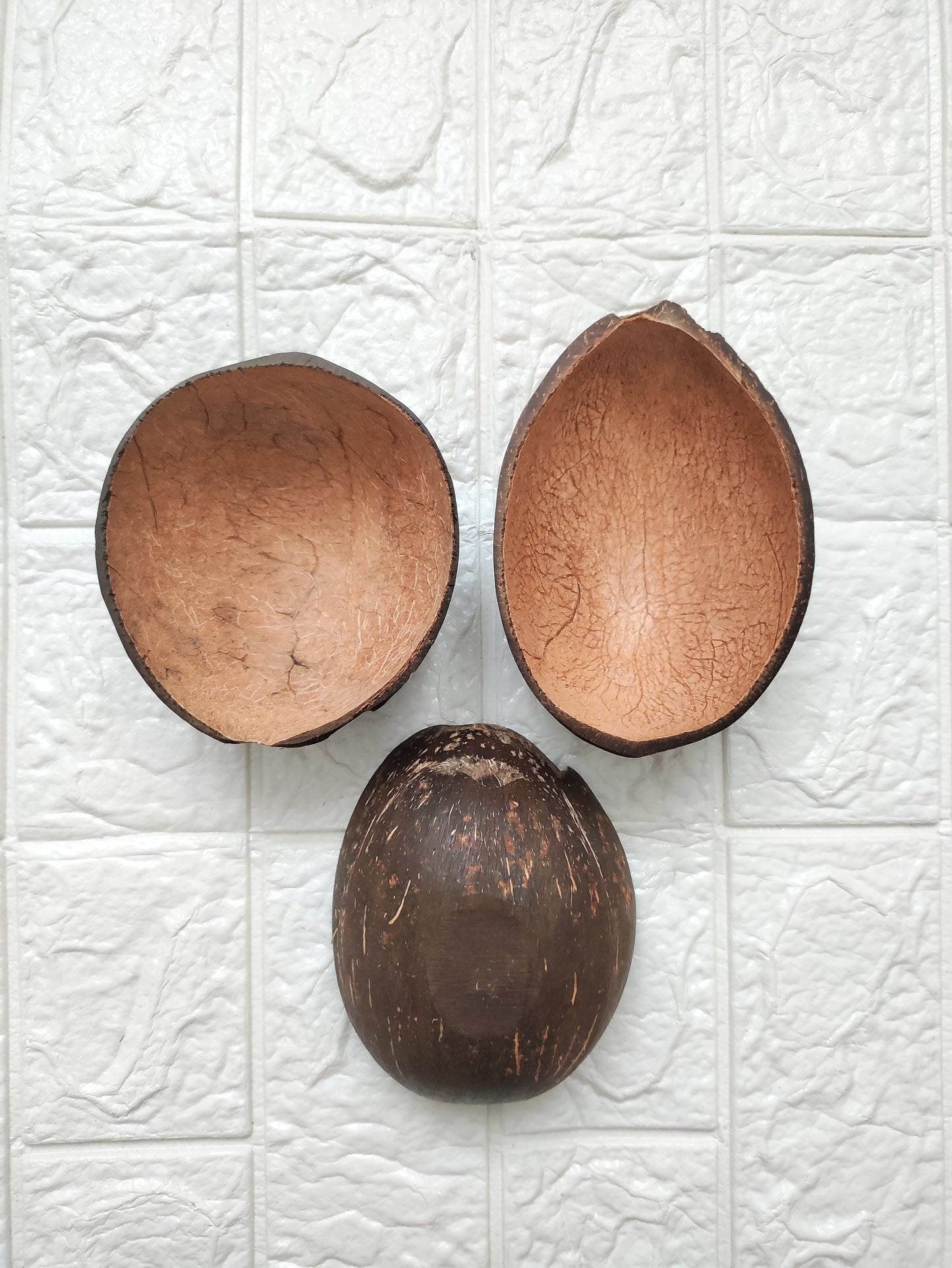 Coconut Shell for Candle Making - Irregular