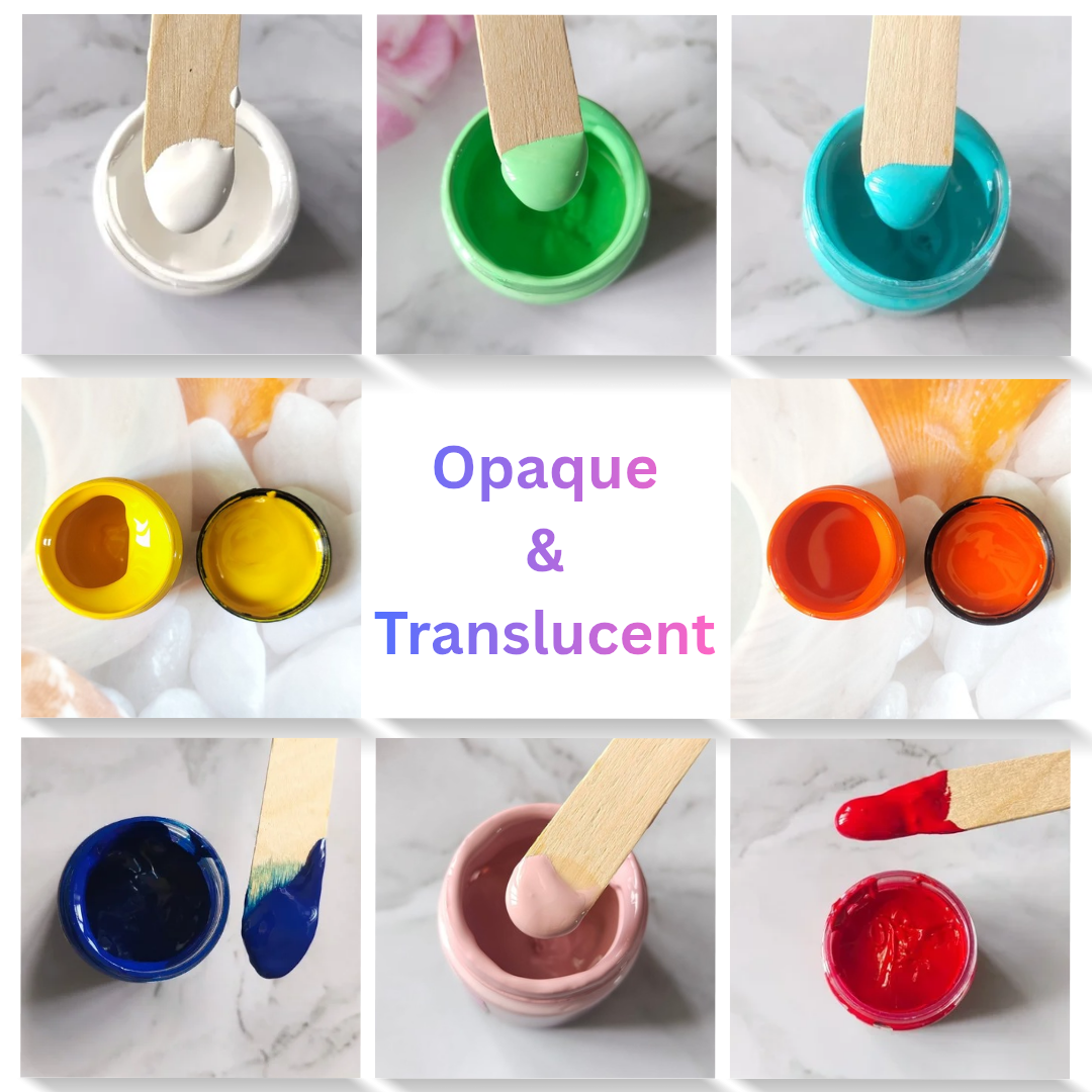 Opaque and Translucent Pigment