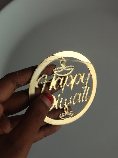 Diwali Acrylic Cutout D4
