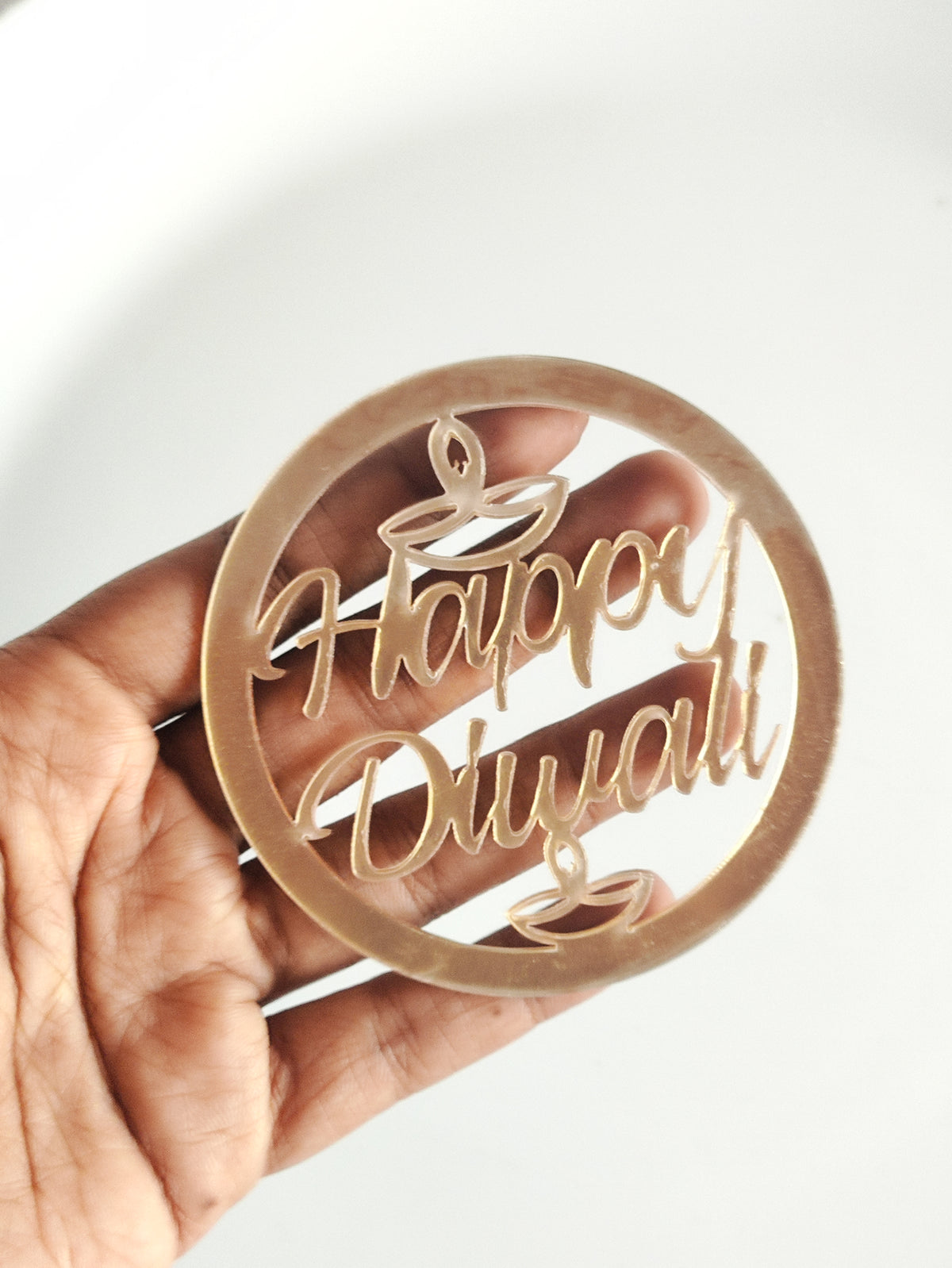Diwali Acrylic Cutout D4