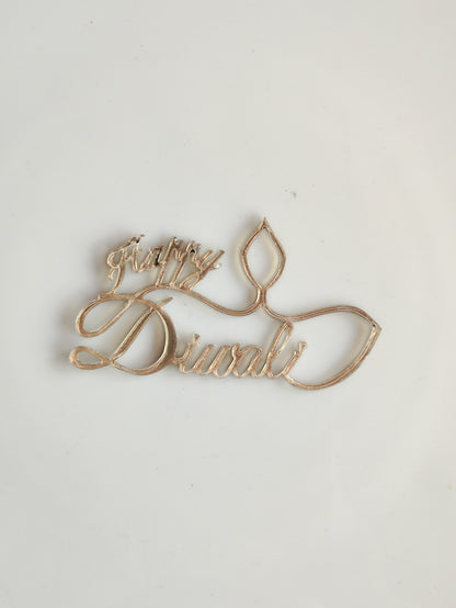 Diwali Acrylic Cutout D2