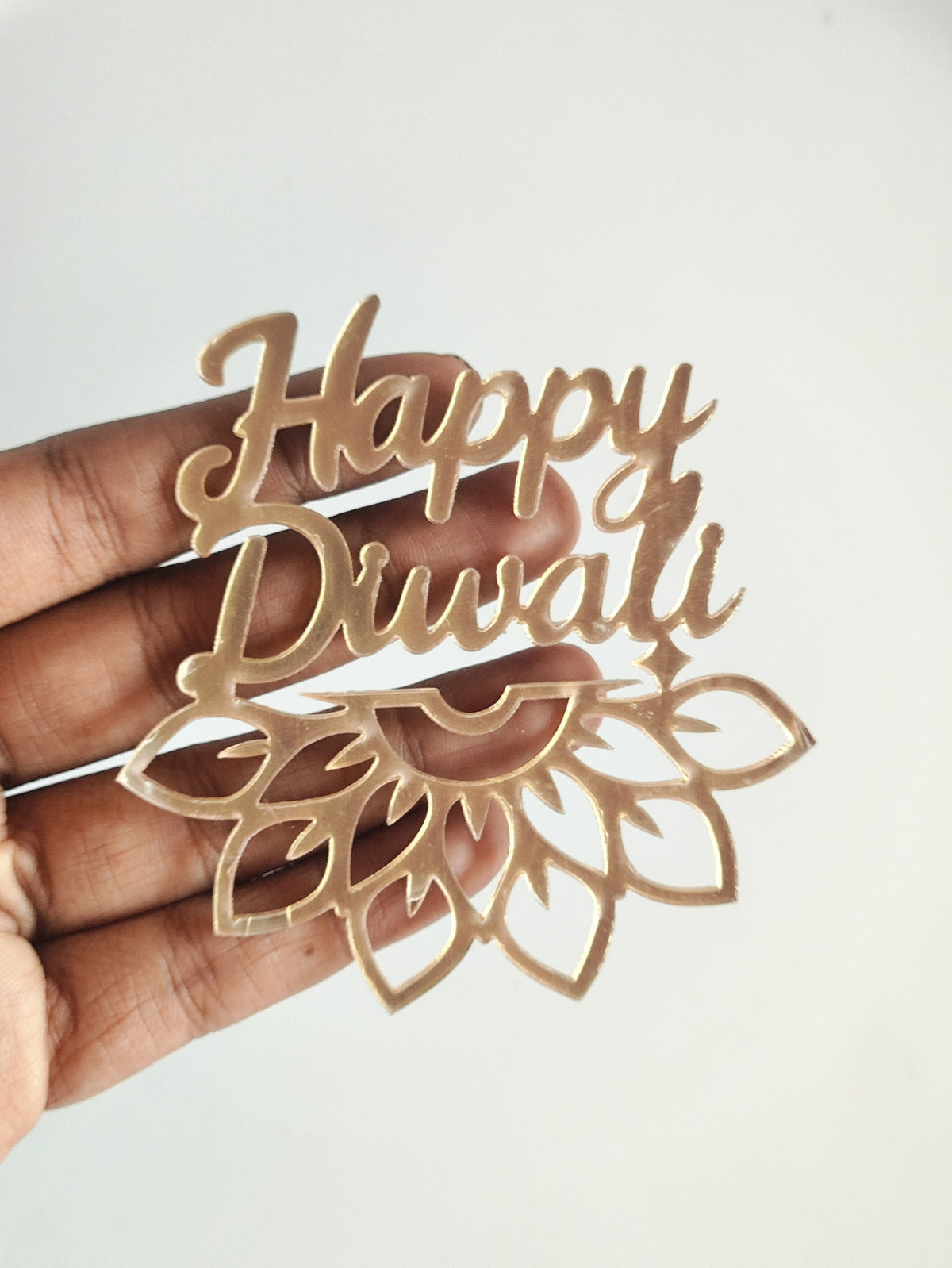 Diwali Acrylic Cutout D1