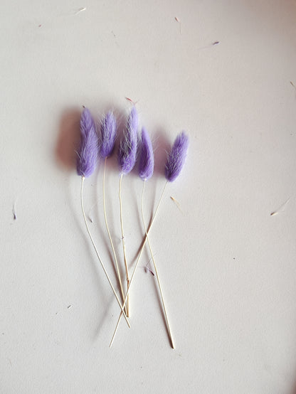 Bunny Tails Violet - 5 Pieces