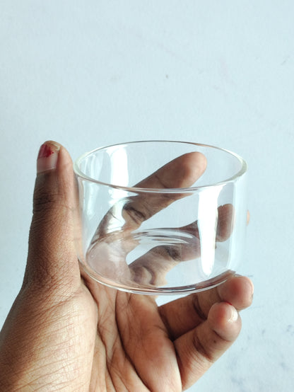 Mini Borosilicate Candle Glass Jar