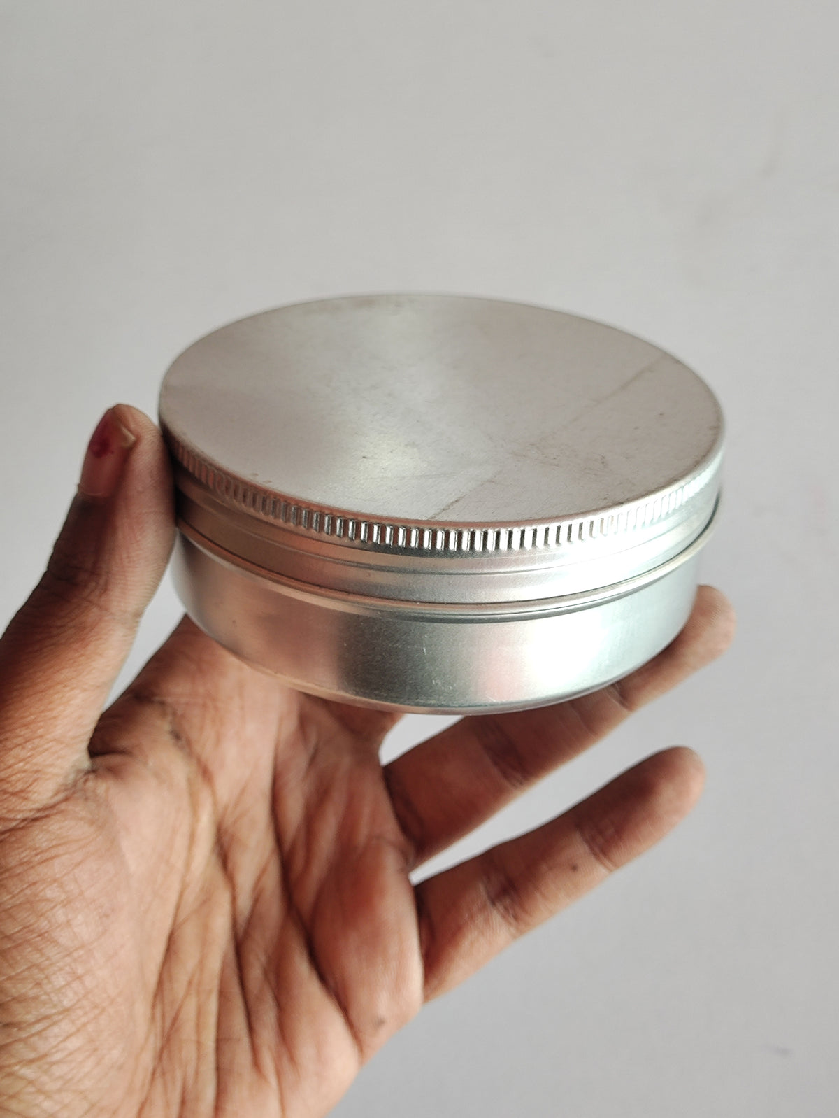 Aluminium Tin Jar