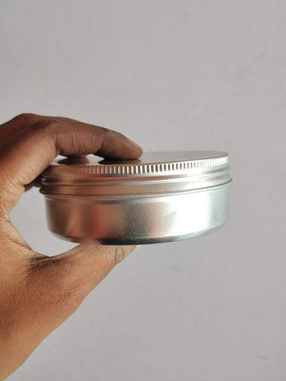 Aluminium Tin Jar