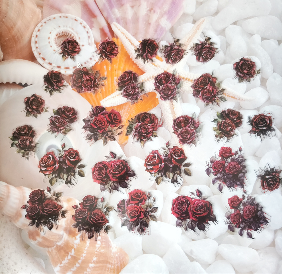 Retro Rose Insert - 30 Pieces – Fzcraftsupplies