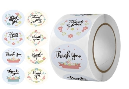 Thank you Stickers D1 - 136009