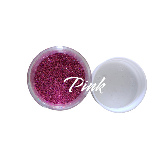 Holo glitters 10g - Pink