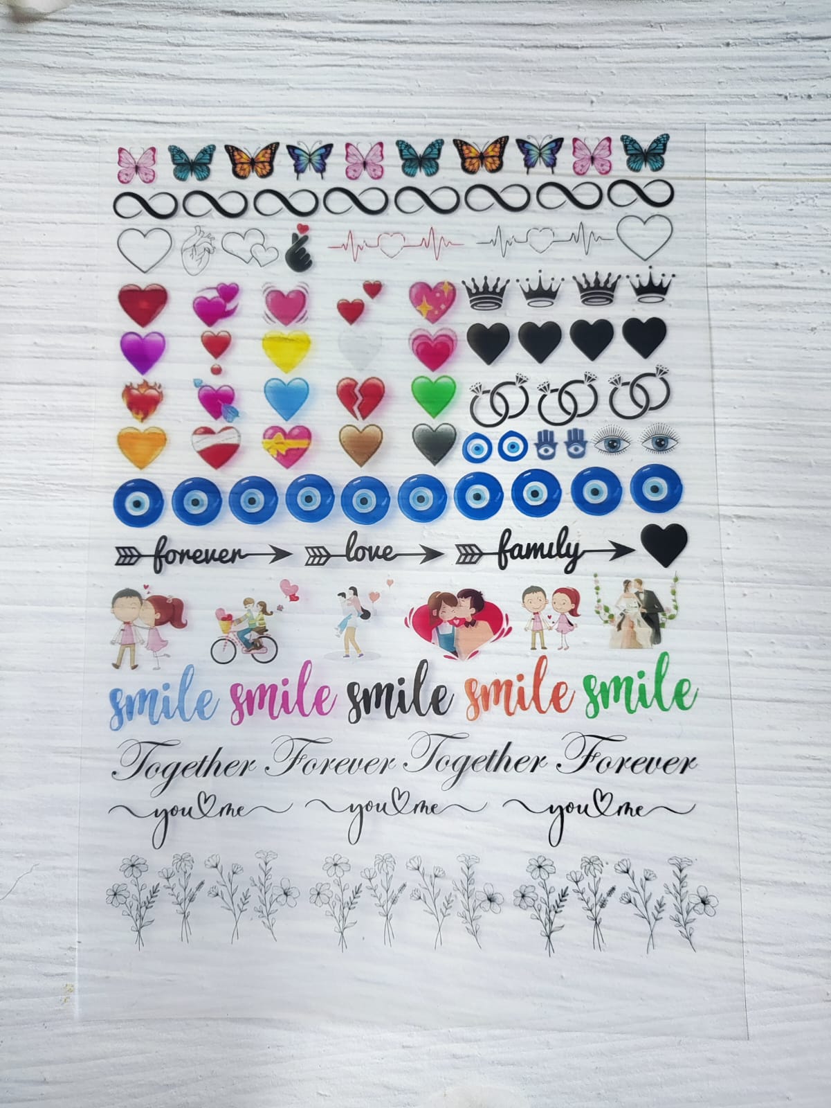 Mix Insert Sheet Design 9 - A48 – Fzcraftsupplies