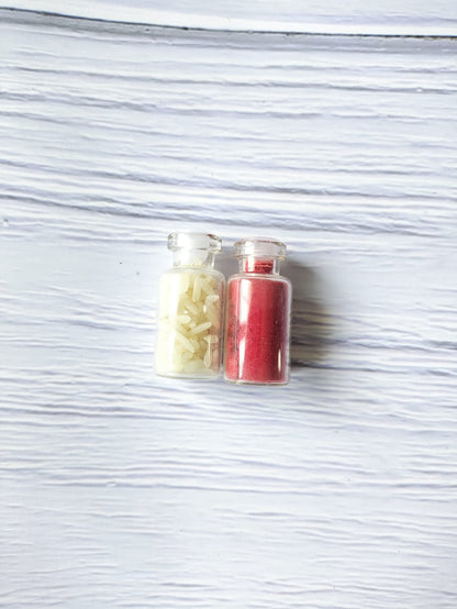 Roli chawal glass bottle
