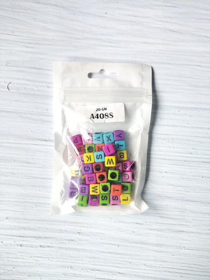 Alphabet Beads - 20grams each